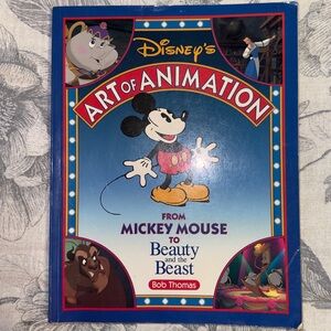 Disney Art of Animation Book - Blue and Red